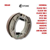 ราคา ผ้าเบรก Honda Click i Click110i Click125i Click125 Click150i Click160 Lead Scoopy i Scoopy i New Zoomer X Moove Spacy i Air Blade Icon PCX125 PCX150 PCX160 ด้านหน้า หลัง ชุด ฮอนด้า (22488743700)
