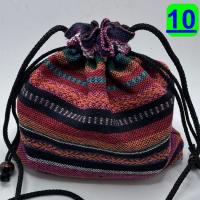 ราคา WOW กระเป๋าสะพายผ้านากา ผ้าพื้นเมือง หูรูด สายเชือกดำ ขนาด 81 2 นิ้วx 8 12 นิ้ว โดยประมาณ สายเชือกยาว 43 cm โดยประมาณ มี12 แบบ ให้เลือก จุใจ (12823420222)