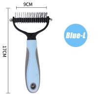 ราคา Natasal พร้อมส่ง หวีสัตว์เลี้ยง หวีสุนัข หวีแมว แปรงหวีคราดสองด้าน หวีสางขนที่พันกัน 2สี 2 ขนาด (21875751675)