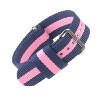 ราคา สายสายนาฬิกาไนลอนสีชมพูสไตล์ทหารสำหรับ Timex วีคเดอร์ DW 18 20มม (16960660279)