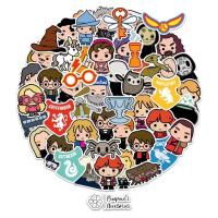 ราคา ʕ ᴥ ʔ พร้อมส่ง สติ๊กเกอร์กันน้ำลายพ่อมดแฮรี่ พอตเตอร์ Harry Potter Waterproof Decoration Sticker Set (21347275862)