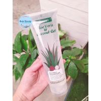 ราคา เจลว่านหางผสมมะพร้าว ทาผิว บ้านนา 250 กรัม BANNA Aloe Vera Coconut gel 250g (20316688499)
