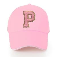 ราคา หมวกกันกระแทกผ้าฝ้ายฤดูร้อนหมวกกันกระแทกวีแฟชั่นแฟชั่นหมวก Snapback สีชมพู (22637338612)