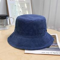 ราคา หมวกบักเก็ต กำมะหยี่ลูกฟูก สีพื้น มินิมอล bucket Ins ปรับขนาดได้ (20850839728)