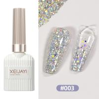 ราคา สีเจลกากเพชร สีกากเพชร สีวิ้ง เล็บเจล ยาทาเล็บ XEIJAYI 1 (20085993549)