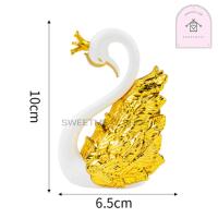 ราคา หงส์ทองตกแต่งเค้ก หงส์ หงส์คู่แต่งเค้ก ตุ๊กตาแต่งเค้ก ป้ายวันเกิด แต่งเค้ก (10913295895)