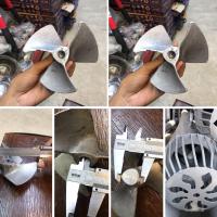 ราคา ใบพัด ท่อพญานาคแบบ 3 แฉก ขนาด 5 นิ้ว ใบพญานาค ใบพัด3แฉก ใบจักร ใบจักรพญานาค (22284695507)