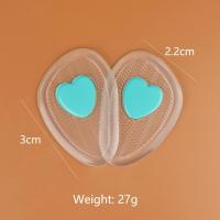 ราคา แผ่นเจลซิลิโคน กันลื่น สําหรับรองเท้าส้นสูง 1 คู่ กาวจ่ายและกันลื่น ที่วางฝ่ามือด้านหน้ ทนต่อการสึกหรอ และบรรเทาอาการปวดเท้า (22999485789)