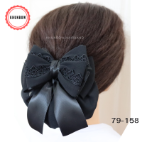 ราคา เน็ตติดผม ขนาดกลาง โบว์ติดผม เน็ตติดผมสีดำ สีน้ำตาล (22682359788)