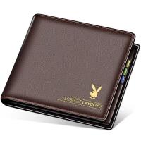 ราคา NALLCHEER กระเป๋าตังชาย กระเป๋าสตางค์ผู้ชาย กระเป๋าสตางค์ผู้ชายแบรนด์กระเป๋าแท้กระเป๋าสตางค์ผู้ชายแฟชั่นแบบสั้นประกบกันหลายบัตรกระเป๋าสตางค์หนังเทรนด์กระเป๋าสตางค์หนัง (22587314436)