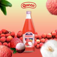 ราคา Queen น้ำรสลิ้นจี่เข้มข้น ตราควีน 750 มล (23055384093)