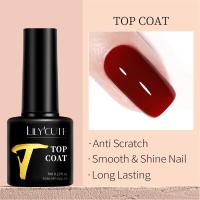 ราคา LILYCUTE 7ML Jelly Gel Nail Art Polish โปร่งแสง Nude สีชมพู Milky สีขาวกึ่งถาวร Soak Off เล็บฝรั่งเศส UV LED เจลเคลือบเงา (16541237132)