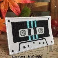 ราคา เทปคาสเซสต์ วินเทจ Vintage ตัวรีดติดเสื้อ อาร์มรีด อาร์มปัก ตกแต่งเสื้อผ้า หมวก กระเป๋า แจ๊คเก็ตยีนส์ Hipster Embroidered Iron on Patch (1047802505)