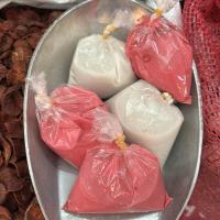 ราคา ปูนขาว ปูนแดง ถุงละ150กรัม 2ถุง ทำน้ำปูนใส ทำขนม หมากพลู สมุนไพร (22372942588)