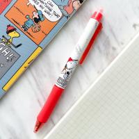 ราคา M G ปากกาลบได้ ปากกาเจลแบบกด SNOOPY Pokémon Bichon Miffy ขนาด 0 5M และไส้ปากกาลบได้ 4 สี (20293859984)