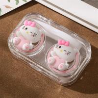 ราคา CHUYUCHUYI Sanrio Cartoon กรณีคอนแทคเลนส์ใสแบบพกพากรณีแว่นตาน่ารัก (22865178522)