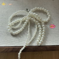 ราคา illusory สร้อยข้อมือลูกปัดไข่มุกสองชั้นแสนหวานประดับโบว์น๊อตสวยงามหัวเข็มขัดพวงกุญแจกระเป๋าเครื่องประดับรองเท้าเครื่องประดับจี้เสน่ห์ (22587944110)