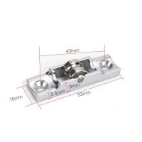 ราคา FGFR เหล็กไร้สนิม ลูกรอกหน้าต่าง เฟอร์นิเจอร์สำหรับตกแต่ง ล้อล้อลาก ลูกกลิ้งหน้าต่าง ส่วนบนบน ประตูบานเลื่อน ตัวเลื่อน กระจกสำหรับผู้หญิง (21874372776)