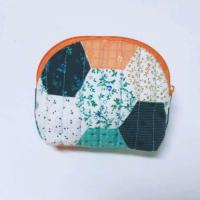 ราคา กระเป๋าผ้า ใส่เหรียญ ใส่บัตร งานแฮนด์เมด ขนาด 12x10 cm (21334863589)