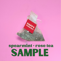 ราคา Organic Spearmint Herbal Tea Blend with Roses ชาสเปียร์มิ้นท์ Spearmint Tea ชาสเปียร์มินต์ ปราศจากคาเฟอีน Happy Hormones Sample (22981307791)