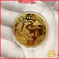 ราคา Hanlu 2025ใหม่ปีงูเหรียญที่ระลึกเหรียญจักรราศีจีนเหรียญ Relief 3มิติสะสมเหรียญปีใหม่ (22907094788)