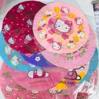 ราคา Sales หมวกคลุมผมอาบน้ำ หมวกอาบน้ำ ลายคิตตี้ ใบใหญ่ ขนาด 29cm คละลาย ราคาต่อ ใบ (23127904317)
