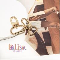 ราคา ตะขอคอหมาโลหะผสม ตะขอคอหมาก้ามปูตัวยู อุปกรณ์ตกแต่ง Alloy dogclips B 1 G qn MK 20MM (21997383778)