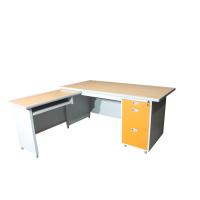 ราคา Lucky World โต๊ะทำงานหน้าเหล็กปิดผิวด้วยพีวีซีลายไม้ DP 52 3ADK (4622528681)