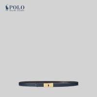 ราคา Polo Ralph Lauren เข็มขัดผู้หญิง Polo ID Reversible Leather Belt รุ่น WAPOBLT09M20108 สีกรมท่า (22874620752)