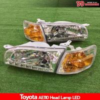 ราคา ใหม่ล่าสุดไฟหน้า AE110 AE111 EE110 EE111 โคมขาว LED พร้อมไฟมุมขาว (3856386437)