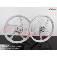 ราคา ล้อแม็ค โซนิค Sonic wave125x หน้าดิสหลังดิส ขอบ 17 นิ้ว (17962069310)