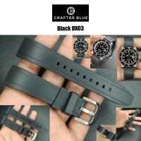 ราคา สายนาฬิกา Crafter Blue UX03 Straight End Rubber Strap 2022mm (15403480908)