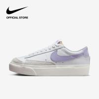 ราคา Nike Womens Blazer Low Platform Shoes White ไนกี้ รองเท้าผู้หญิง Blazer Low Platform สีขาว (21564982426)