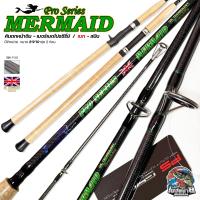 ราคา คันหน้าดิน นางเงือก เมอร์เมท Mermaid Pro Series รีซีทฟูจิ แบลงก์ลายผ้า เบท สปิน งานหน้าดิน งานบ่อ (16277694237)