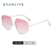 ราคา BRANLIVE DC แฟชั่นสีชมพูโพลาไรซ์ผู้หญิงแว่นกันแดด แส่นกันแดดหญิง (21755090175)