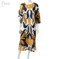 ราคา Pena house เดรสยาวคอกลม แขนสามส่วน PWDL102401 (23000137121)