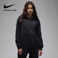 ราคา Nike Womens Jordan Brooklyn Fleece Pullover Hoodie Black (22822039898)
