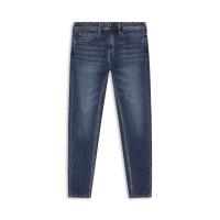 ราคา DAVIE JONES กางเกงยีนส์ ผู้ชาย ทรงสลิมฟิท สีดำ สีกรม Slim Fit Jeans in Black Navy CO0058 BK MN (19903801209)