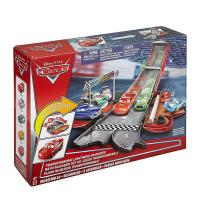 ราคา Disney Pixar Cars 3 Transforming Lightning McQueen Stunt Slide Track Toy Children Boy Birthday Gift DVF38 (22767250313)
