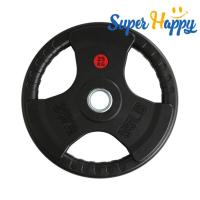 ราคา แผ่นน้ำหนักหุ้มยาง แผ่นบาร์เบลหุ้มยาง แผ่นน้ำหนัก Bumper Plate แผ่นน้ำหนักโอลิมปิค แผ่นน้ำหนักบาร์เบลรู 2 นิ้ว น้ำหนัก 1 25 25 KG (10347893591)