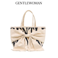 ราคา GENTLEWOMAN Pearl Glimmer Canvas Tote Bag กระเป๋าเกี๊ยว กระเป๋าถือ กระเป๋าผ้า กระเป๋า แฟชั่น (23126973003)