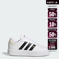 ราคา adidas สเกตบอร์ด ไลฟ์สไตล์ รองเท้าพื้นหนา Court ผู้หญิง สีขาว HQ4532 (22435075759)