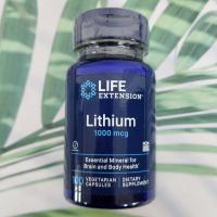 ราคา ลิเธียม Lithium 1000 mcg 100 Vegetarian Capsules Life Extension (22917601097)