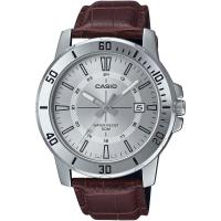 ราคา Casio นาฬิกาข้อมือผู้ชาย สายหนัง รุ่น MTP VD01 ของแท้ประกันศูนย์ CMG (20486105553)