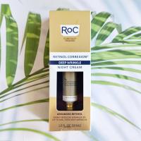 ราคา ครีมลดเลือนริ้วรอย สูตรกลางคืน Retinol Correxion Deep Wrinkle Night Cream 30 ml RoC ครีมบำรุงผิวหน้า (10899565459)