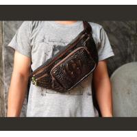 ราคา กระเป๋าคาดอด คาดเอว หนังจระเข้แท้ ใบใหญ่ กระเป๋าสะพาย กระเป๋าหนัง สวยงาม ทนทาน พร้อมส่ง (21441723243)