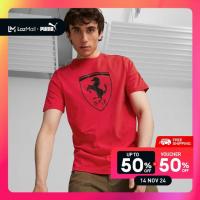 ราคา PUMA AUTO เสื้อยืดผู้ชาย Scuderia Ferrari Race Big Shield Motorsport สีแดง 62095102 (22186952854)