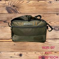 ราคา Newกระเป๋าผ้าสะพาย ผู้ชาย volunteer สีดำ กลับสีGreen กระเป๋าคู่แนวนอน พร้อมส่ง สินค้าขายดี (23073762082)