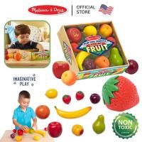ราคา ของแท้ USA ชุดผักผลไม้ของเล่น ชิ้นใหญ่ ปลอดภัย Melissa Doug Play Food Fresh Fruit Vegetable หลากรุ่น 4083 4082 (23030830401)