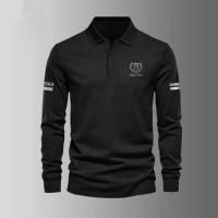 ราคา Lansboter เสื้อโปโลผู้ชาย Polo เสื้อคอปกผูชาย เสื้อกีฬาคอปก เสื้อยืดคอปก เสื้อเสื้อโปโลแขนยาวผู้ชายธุรกิจลำลองเสื้อโปโลคอโปโลเสื้อยืดเสื้อเชิ้ตมีปกแฟชั่น (22782917860)